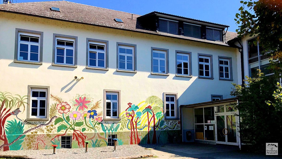 Impressionen vom Gelände der Grundschule Allmannsdorf