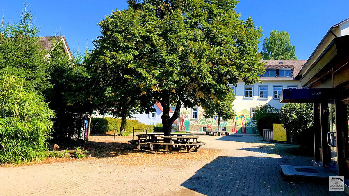 Impressionen vom Gelände der Grundschule Allmannsdorf